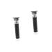 Beaupretty 2pcs Mustache Trimmer for Men Electric Trimmer for Men Hair Trimmers Clippers Mens Hair Trimmer Beard Trimmer Cutting Tool Man Mute Barber Supplies 14.5X4.2X2.5cmx2pcs Blackx2pcs