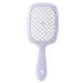Comb Fluffy Shaped Comb Mesh Comb Wide Tooth Air Cushion Comb Massage Hair Brush Styling Tool Wide Tooth Comb (Color : White)