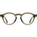 Kachawoo Retro Glasses Frame - TR90 Acetate Round Eyeglasses for Men & Women - Olive Green Non-Prescription Lens - Buy Online on GoSupps.com