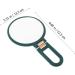 Lurrose Folding Handle Mirror Magnification Beauty Mirror Cosmetic Mirror Lip Balm Tubes Purse Mirror Standing Foldable Makeup Mirror Travel Desktop Princess Mirror Abs Woman Green - Buy Online on GoSupps.com