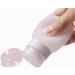 Leak Proof Silicone Refillable Bottles 3oz Travel Squeeze Containers (3-Pack) - TSA Approved for Toiletries, Lotions, Shampoos - Men and Women - Black, Gray, White - Buy Online on GoSupps.com