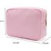 Kaymey XL Nylon Travel Cosmetic Bag Makeup Pouch Case - Pink - Buy Online on GoSupps.com