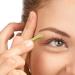 Luxxii (2 Pack) Flat Tweezers - Gold Tone Stainless Steel Hair and Eyebrow Plucker for Personal Care - Buy Online on GoSupps.com