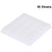 minkissy 100 Sheets Nail Jelly Glue Stickers Adhesive Nail Sticker False Nail Tips Nail Art False Nail Stickers Jelly Stickers Jelly Gel Nail Sticker Removable White Fake Nail Stickers Whitex2pcs 6.2X6.2cmx2pcs - Buy Online on GoSupps.com