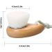 Washing Brush Facial Wooden Manual Soft Artificial Deep Cleansing for Deep Pore Cleaning Supplies face brush cleaning - Buy Online on GoSupps.com