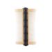 AMZLORD Lice Comb Flea Lice Removal Comb Double-sided Scalp Massage Comb Fine Tooth Hair Grooming Comb Bamboo Shape for Adult Kids Black