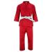 Jaguar Pro Gear - Essential Light Weight Colored Karate Uniform Gi With Free White Belt- Kids Adults Unisex Red 4