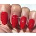 Bluesky Gel Polish Red BURNING RED Nail UV LED Soak Off Limited Edition 10ml - Buy Online on GoSupps.com