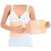 QUUPY Postpartum Belly Wrap - Adjustable Body Shaper & Abdominal Binder for Postnatal Support - Slimming Breathable Women's Waist Band - Buy Online on GoSupps.com