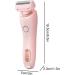 Elorixa Shaver Elorixa The Smooth Shave Pro Beauty Glide Pro Shaver Silk Glide Razor 2 in 1 Elegance Portable Electric Shaver Razors for Women Men 6.5 x 2.0 x 1.3 Inch Pink - Buy Online on GoSupps.com