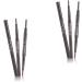 Didiseaon 2pcs 2 1 Eyebrow Brush Brow Spoolie Brush Coffee Eyebrow Pencil Filler Water Proof To Rotate - Buy Online on GoSupps.com