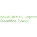 KOYAH Organic USA Cucumber Powder - Freeze-Dried Whole-Vegetable, 50 Servings - Buy Online on GoSupps.com
