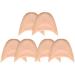 Healeved Pointe Shoes 6Pcs Toe Filler Inserts Soft Shoe Filler Heel Grip Liner Reusable Toe Plug Pads Toe Protectors Sleeves for Improving Shoe Fit Heel Blister Unisex Shoe Crease Protector