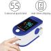Portable Fingertip Pulse Oximeter | Blood Oxygen Saturation Monitor with LCD Display - Buy Online on GoSupps.com