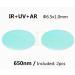 u201cGzikai 650nm 6.5mmx1mm Optical AR-IR Glasses Filter UV AR IR Cut for Camera Lens - Pack of 2u201d - Buy Online on GoSupps.com