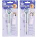 2 Pack Pet Medicine Feeding Syringe & Dropper for Dogs, Cats, Birds - Oral Pill Dispenser Tool - Buy Online on GoSupps.com