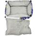 Blue 2 in 1 Little Bean Rat Hammock | Soft Hanging Guinea Pig Bed for Small Animals - Buy Online on GoSupps.com