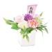Poppy Nagoya S-130 Soap Flower Artificial Flower Bouquet Gift Soap Flower Offering Buddha Flower Pink