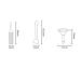 MORICOH Travel bottle set accessories travel gadgets 2 pieces funnels 2 pieces spatulas 2 pieces pipette travel accessories - Buy Online on GoSupps.com