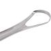 Flybloom Reusable Stainless Steel Tongue Scraper - Portable Cleaner for Adults (Silver) - Buy Online on GoSupps.com