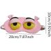 Cute 3D Frog Eye Sleep Mask - Funny Eyeshade for Children and Adults - Pink - Buy Online on GoSupps.com