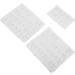 Durable 3 PCS Silicone Letter Molds Easy to Demold Heat Resistant for Baking Fondant Candies Chocolates - Buy Online on GoSupps.com