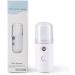 Facial Mist Sprayer Facial Mister Portable Mini Face Sprayer USB Rechargeable Facial for Hydratin White - Buy Online on GoSupps.com
