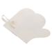 VILLCASE 2pcs Felt Sauna Gloves White Felt Cleaning Scrubber Bath Mitt Sauna Tools Felt Kits Back Scrubbers Scrub Body White Grey Bath Towels Exfoliating Body Scrubber Body Scrub Glove 29X24CM