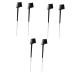 Housoutil 6 Pcs Double Head Eyebrow Comb Brow Brush Mascara Tool Black Brush Women Makeup Brush Cosmetic Tool Practical Brush Makeup Tool Eyelash Separator Tool Noire Edge Miss Broken Hair 21x4cmx3pcs Blackx3pcs