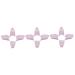 FRCOLOR 12 Pcs False Eyelash Auxiliary Lash Applicator Eyelashes Applicator Clip Eyelash Assist Clip Eyelash Tools Eyelashes Extension Apply Clip Abs Slender Supplies Purple