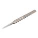 Elbow Tweezers High Hardness Stainless Steel Craft Tweezers Anti Magnetic Impact Resistant Round Head Acid Proof Super Industrial Tweezers