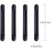 Lurrose Hearing Protection Plugs - 10 Pairs Silicone Glasses Brackets & Hangers for Reading Glasses - Shoulder Pads - Black - International Shipping - Buy Online on GoSupps.com