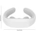 Professional Electrical Neck Massager - Blood Circulation Device | Hot Compression Vibration Therapy with 3 Electrodes (White) - Buy Online on GoSupps.com