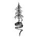 SanerLian Black Tree Tattoo Sticker Set of 12 (SF136) - Temporary Fake Tatoo for Men and Women - Ideal for Arm, Hand, Shoulder, Back - 10.5X6cm - Buy Online on GoSupps.com