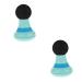 Beavorty 2 sentences mini massager Electrical aperture deep massage device Hand massage devices deep tissue tool muscle massager pocket massage device body cervical membrane fitness ABS