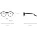 Kachawoo TR90 Full Rim Myopia Glasses Frame - Blue Light Filter Leopard Design for Work & Screens - Buy Online on GoSupps.com
