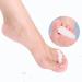 Pedimend Silicone Gel Hammer Toe Protectors - Toe Separator for Crooked Toes - Unisex Foot Care - White (2 Pair) - Buy Online on GoSupps.com