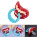 Orthodontic Silicone Pacifier for Babies - Big Teeth & Red Lips Design | International Shipping Available - Buy Online on GoSupps.com