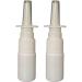 Bontannd 1PCs / Lot 10 ml white empty plastic nose spray bottles Pump-vorer crap nasal spray refillable bottle for medical packaging