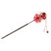 Hanfu Hairpin Hair Barrettes for Women Vintage Hair Stick Wedding Hair Barrettes Chinese Hairpin Pearl Trim Metal Trim Chinese Hair Stick Bride Acetic Acid Classical Flower Hairpin