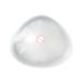 Onefeng mastectomy breast prosthesis for women triangle mastectomy prosthesis silicone breast form fake breasts transparent (300g cup a/b/c) 300g (cup a/b/c)