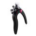 Acrylic Nail Clipper U Shaped Nail Edge Trimmers False Nail Tip Scissors Black fake nail clipper