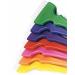 7-Color Professional Hair Coloring Set with Rainbow Dye - Includes Brush, Bowl, and Key Tube Squeezer - Great Gift Idea - Buy Online on GoSupps.com