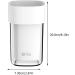 Cabilock Portable Travel Toothbrush Mug - White Plastic | Ideal for International Shipping - Buy Online on GoSupps.com