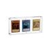 Cutora Card Display Frame, Clear Acrylic Triple Cards Stands 35PT TCG Transparent Cards Case Universally fit for Standard Card, Sports Cards, Baseball Cards (80mm, 1Pack)