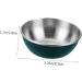 Zerodeko Mini Food Soy Sauce Dish 8 Pcs Seasoning Dish Soy Sauce Stainless Steel Container Multifunction Stainless Steel Bowl Sauce Bowls 8.3X8.3X2.8CMx4pcs Assorted Colorx4pcs - Buy Online on GoSupps.com