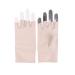 Tefexer Anti UV Nail Gloves spandex Anti UV Nail Gloves Nail Gloves woman Nude