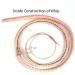 8' 16 Plait Kangaroo Hide Leather Bullwhip for Equestrian Use - Indiana Jones Style - Buy Online on GoSupps.com
