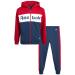 Reebok Boys Sweatsuit  Active Fleece Zip Hoodie Sweatshirt and Jogger Sweatpants (4-12) Vector Red 4