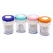 PRINDIY Annual Contact Lens Cleaner Contact Lens Case Washer Cleaning Lens Case 4-Piece Multicolor